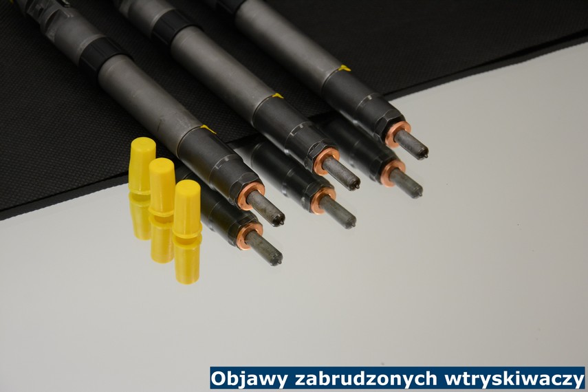 Objawy zabrudzonych wtryskiwaczy Objawy zabrudzonych wtryskiwaczy