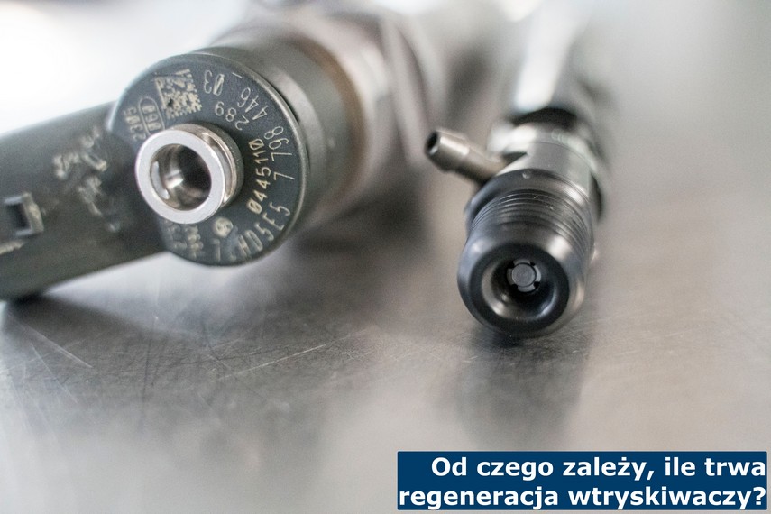 Od czego zależy, ile trwa regeneracja wtryskiwaczy? Czas realizacji wtryskiwaczy uzależniona od ich zdiagnozowanego stanu