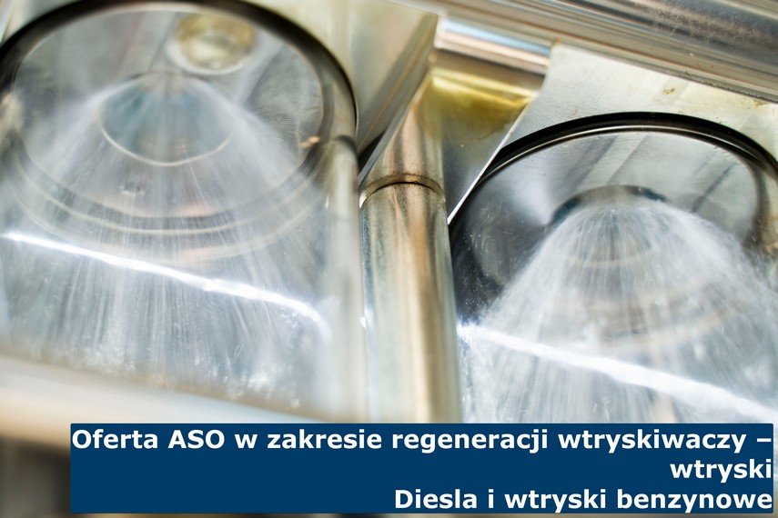 Oferta ASO w zakresie regeneracji wtryskiwaczy - wtryski Diesla i wtryski benzynowe Możliwość regeneracji wtrysków benzynowych w Bosch Service Pawlik