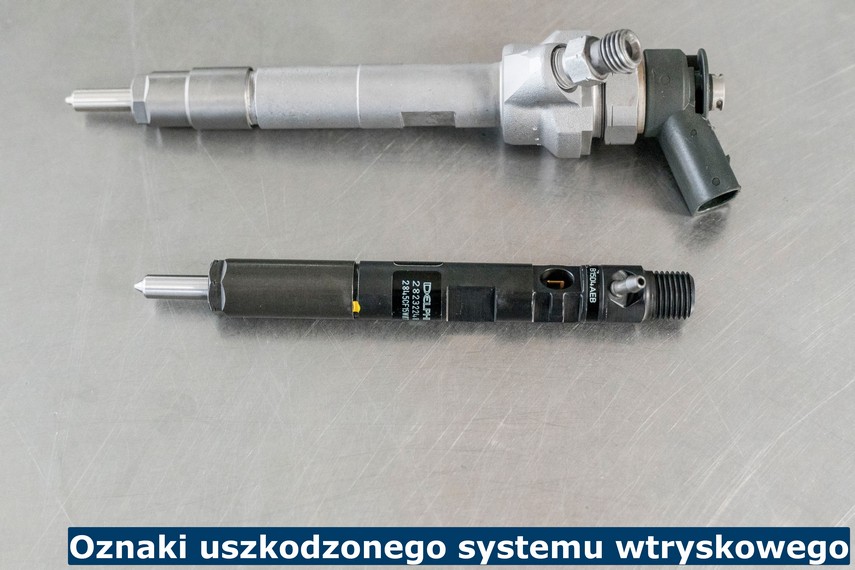 Oznaki uszkodzonego systemu wtryskowego Wtryski Bosch i Delphi
