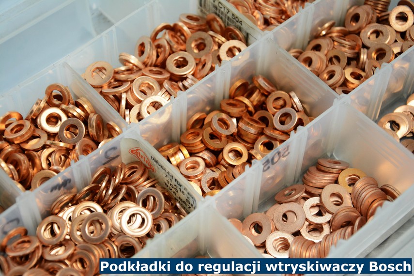 Podkładki do regulacji wtryskiwaczy Bosch Podkładki do regulacji wtryskiwaczy Bosch