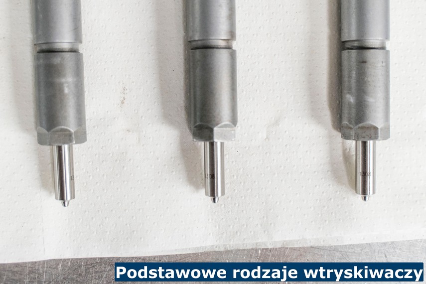 Podstawowe rodzaje wtryskiwaczy Podstawowe rodzaje wtryskiwaczy