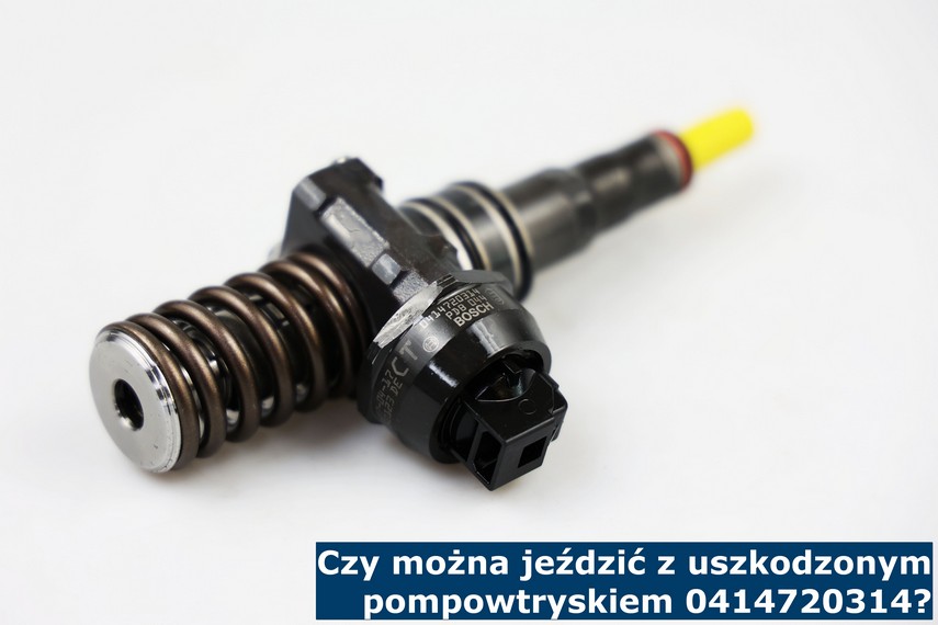 Czy można jeździć z uszkodzonym pompowtryskiem 0414720314? Zdjęcie pompowtrysku 0414720314