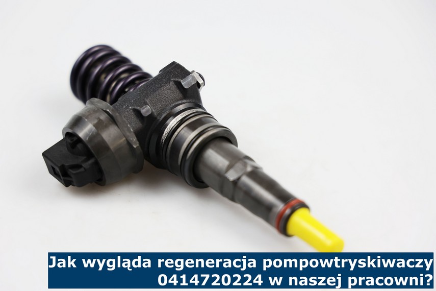 Jak wygląda regeneracja pompowtryskiwaczy 0414720224 w naszej pracowni? Opis regeneracji pompowtrysku 0414720224