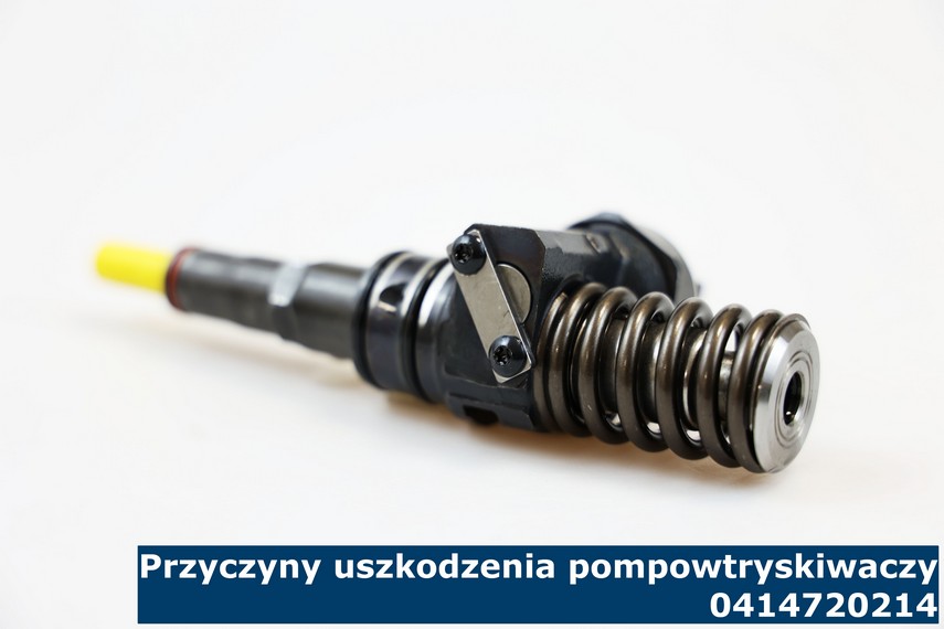 Przyczyny uszkodzenia pompowtryskiwaczy 0414720214 Pompowtrysk o numerze 0414720214