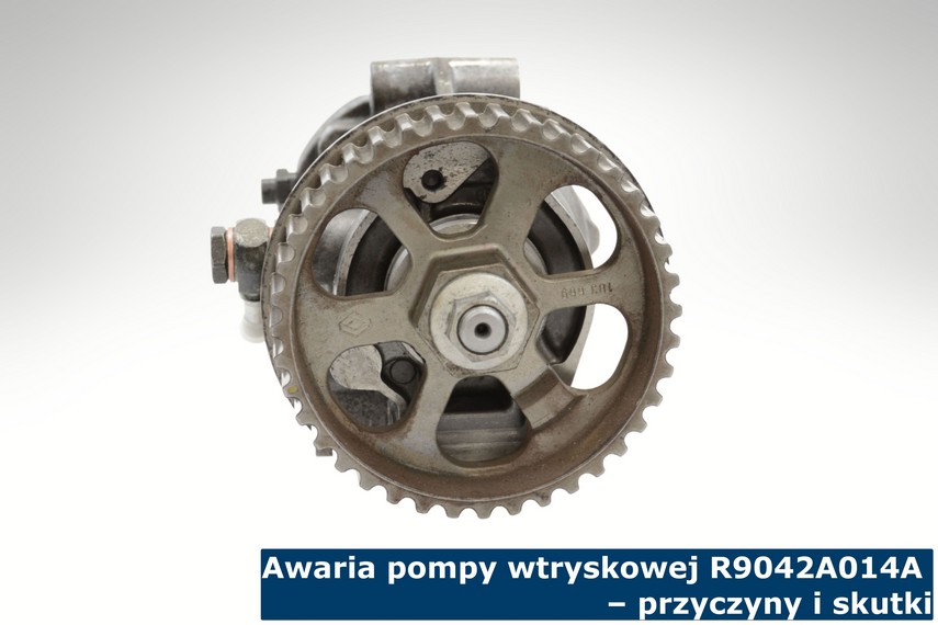 Awaria pompy wtryskowej R9042A014A – przyczyny i skutki Pompa wtryskowa R9042A014A po naprawie awarii