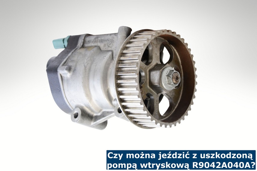 Czy można jeździć z uszkodzoną pompą wtryskową R9042A040A? Pompa wtryskowa R9042A040A po naprawie uszkodzenia