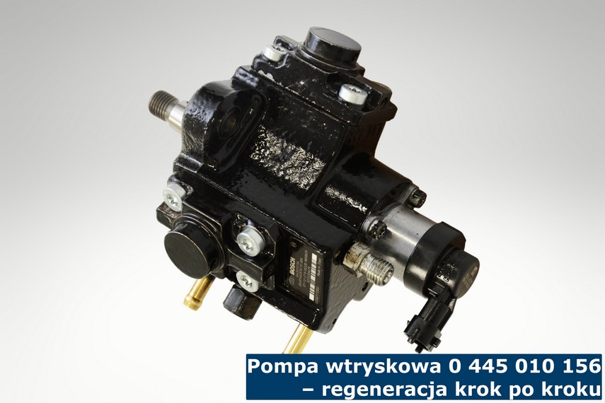 Pompa wtryskowa 0 445 010 156 – regeneracja krok po kroku Pompa wtryskowa 0 445 010 156 po skutecznej regeneracji
