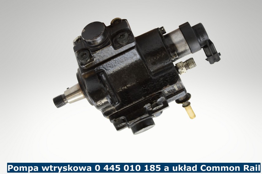 Pompa wtryskowa 0 445 010 185 a układ Common Rail Pompa wtryskowa 0 445 010 185 Common Rail