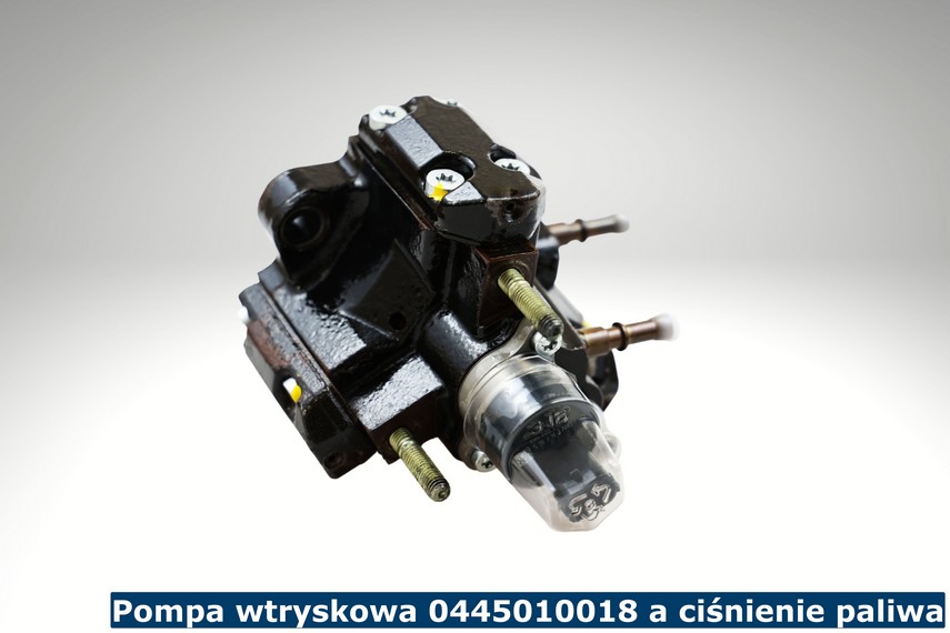 Pompa wtryskowa 0445010018 a ciśnienie paliwa Pompa wtryskowa 0445010018 Common Rail