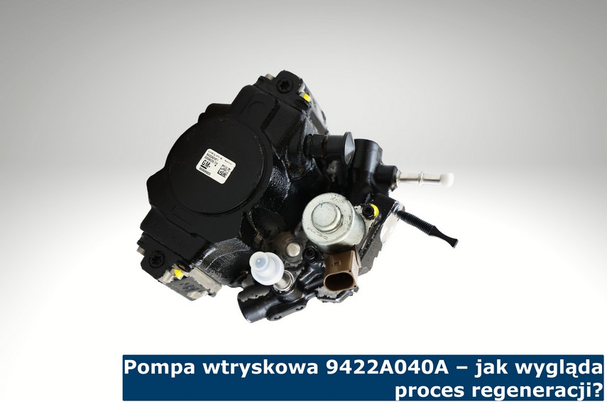 Pompa wtryskowa 9422A040A – jak wygląda proces regeneracji? Pompa wtryskowa 9422A040A po naprawie