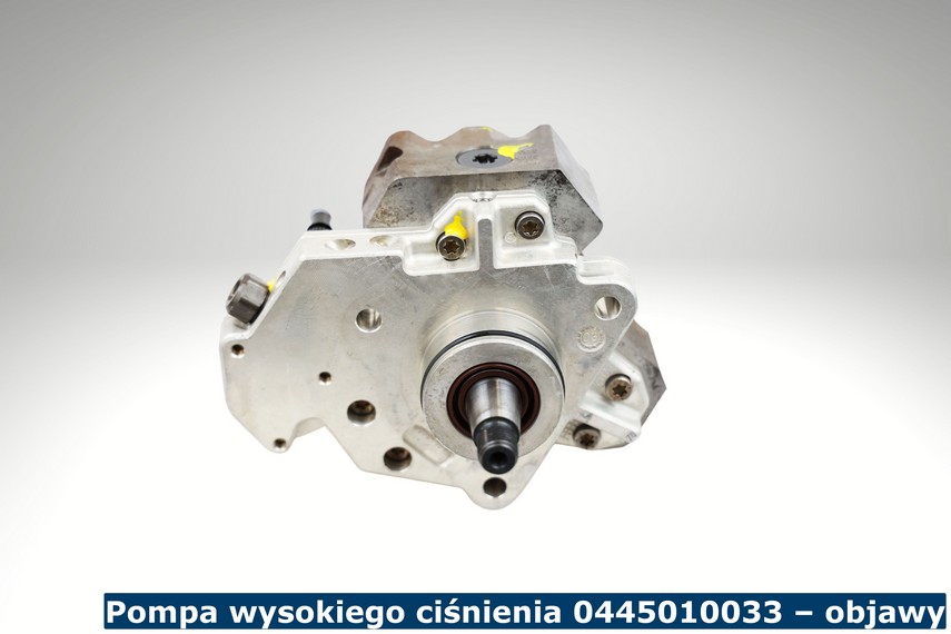 Pompa wysokiego ciśnienia 0445010033 – objawy Pompa wysokiego ciśnienia 0445010033 po naprawie
