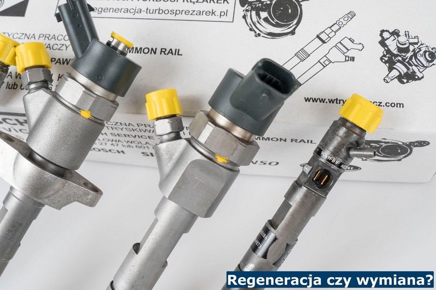 Regeneracja czy wymiana? Wtryskiwacze marki Bosch