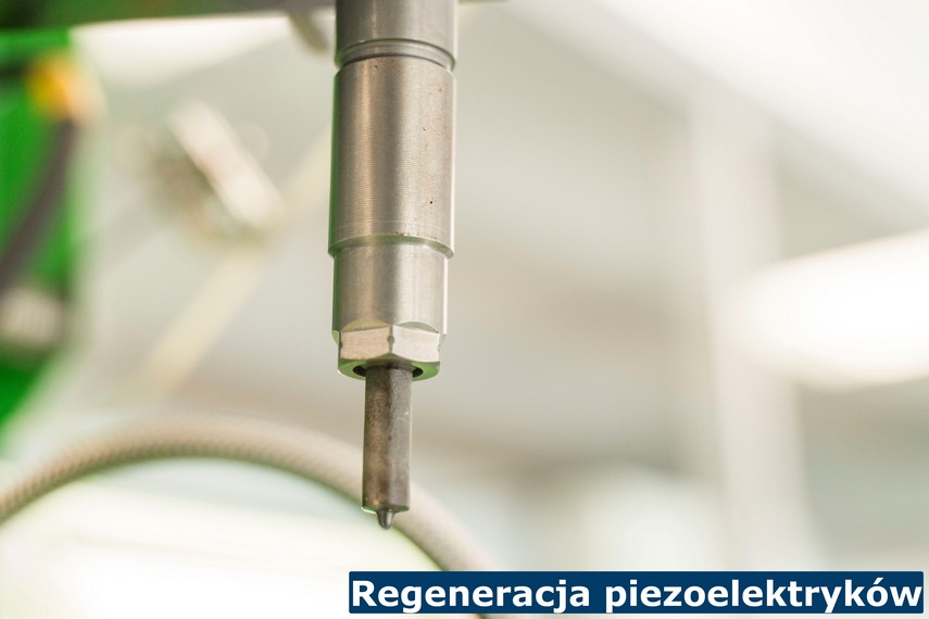 Regeneracja piezoelektryków Przykładowy wtryskiwacz piezoelektryczny
