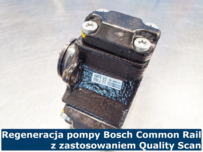 Pompa Bosch Common Rail zregenerowana w technologii Quality Scan