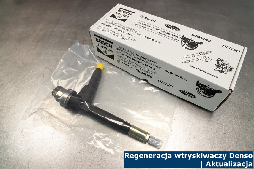 Regeneracja wtryskiwaczy Denso | Aktualizacja Szczegóły procesu regeneracji wtryskiwaczy Denso