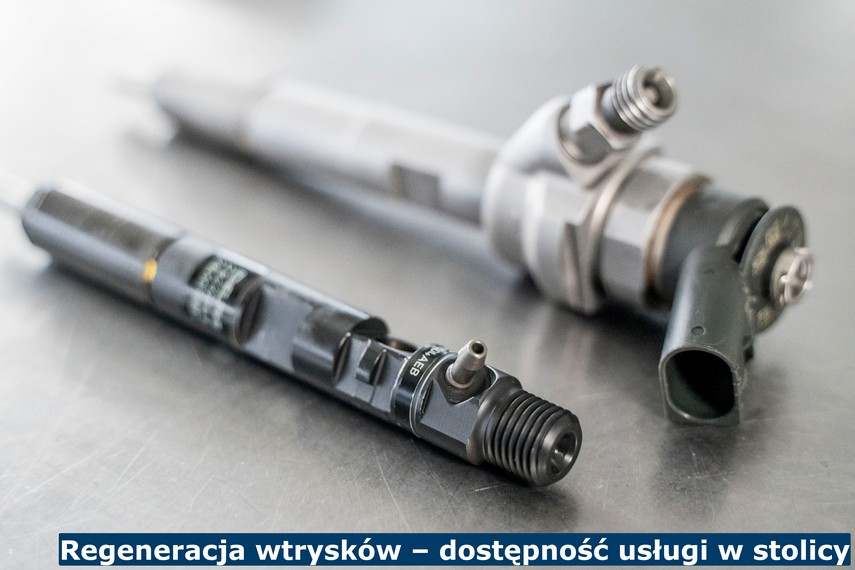 Regeneracja wtrysków - dostępność usługi w stolicy Warszawa - możliwość regeneracji wtryskiwaczy Common Rail w ASO Bosch Service Pawlik