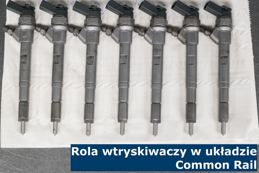 Rola wtryskiwaczy w układzie Common Rail Rola wtryskiwaczy w układzie Common Rail
