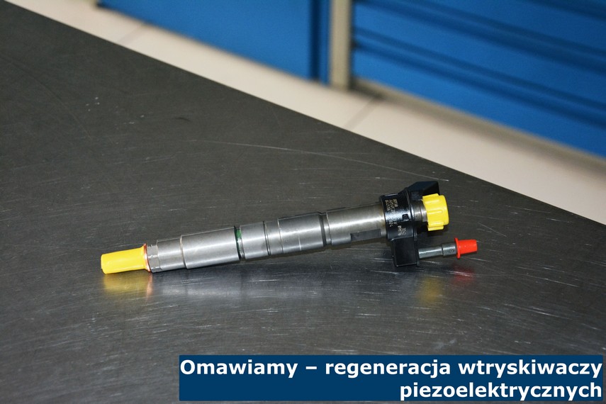 Wtryskiwacz piezoelektryczny Bosch po regeneracji