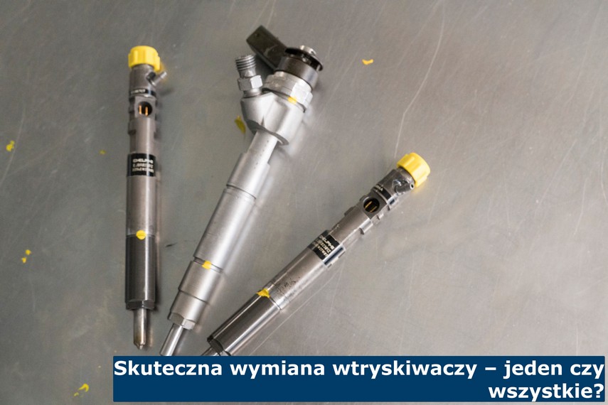 Skuteczna wymiana wtryskiwaczy – jeden czy wszystkie? Wtryskiwacze podczas regeneracji w naszym salonie