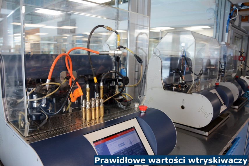 Prawidłowe wartości wtryskiwaczy Maszyna do ustawiania prawidłowych wartości wtryskiwaczy