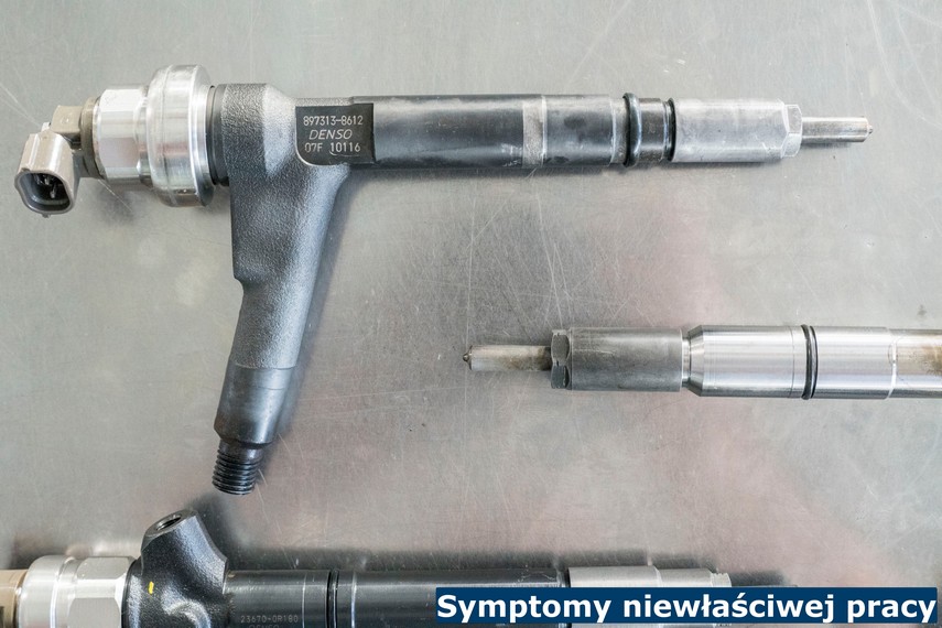 Symptomy niewłaściwej pracy Symptomy niewłaściwej pracy