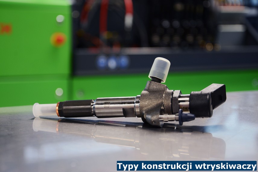 Typy konstrukcji wtryskiwaczy Przykładowy wtryskiwacz BOSCH