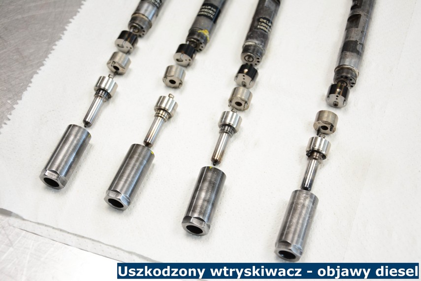 Uszkodzony wtryskiwacz - objawy diesel Uszkodzony wtryskiwacz - objawy diesel