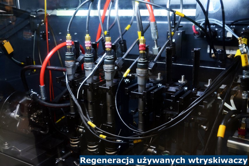 Regeneracja używanych wtryskiwaczy Regeneracja używanych wtrysków w ASO