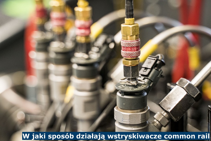 W jaki sposób działają wtryskiwacze common rail Opis działania wtryskiwaczy common rail