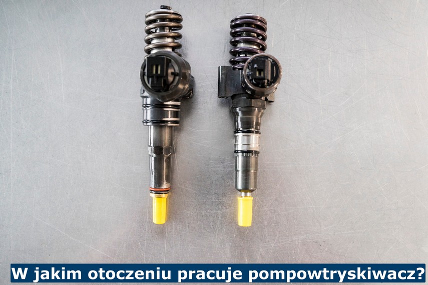 W jakim otoczeniu pracuje pompowtryskiwacz? Najbliższe otoczenie i warunki pracy pompowtryskiwaczy