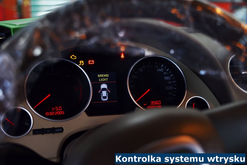 Kontrolka systemu wtrysku Kontrolka systemu wtrysku