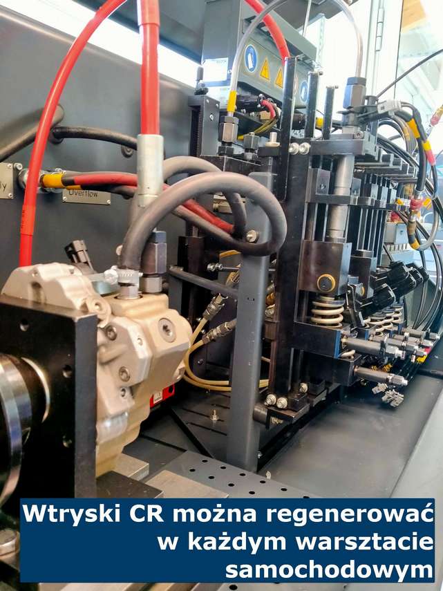 Wtryski CR można regenerować w każdym warsztacie samochodowym Gdzie regenerować wtryskiwacze?
