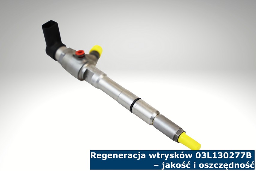 Regeneracja wtrysków 03L130277B – jakość i oszczędność Wtrysk 03L130277B po regeneracji