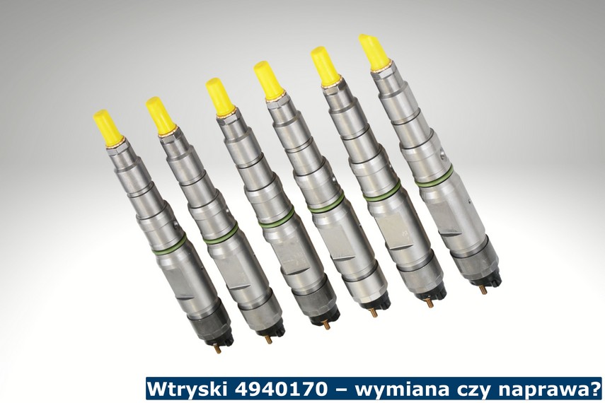 Wtryski 4940170 – wymiana czy naprawa? Wtryski 4940170 po naprawie