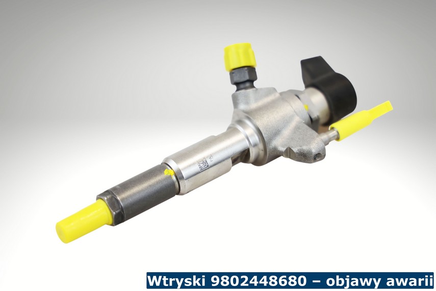 Wtryski 9802448680 – objawy awarii Wtryski 9802448680 po naprawie awarii