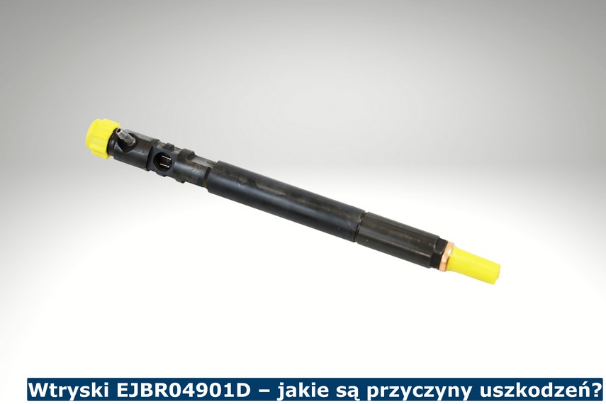 Wtryski EJBR04901D – jakie są przyczyny uszkodzeń? Wtryski EJBR04901D po naprawie uszkodzenia