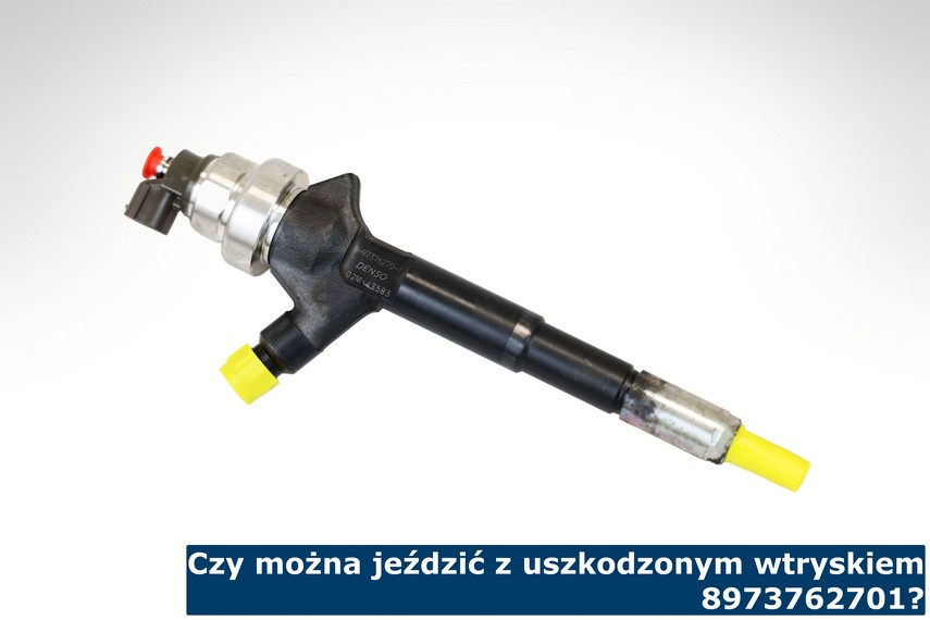 Czy można jeździć z uszkodzonym wtryskiem 8973762701? Czy można jeździć z awarią wtrysków?
