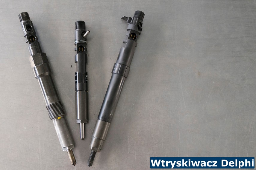 Wtryskiwacz Delphi Wtryskiwacze Delphi podczas regeneracji w naszym salonie