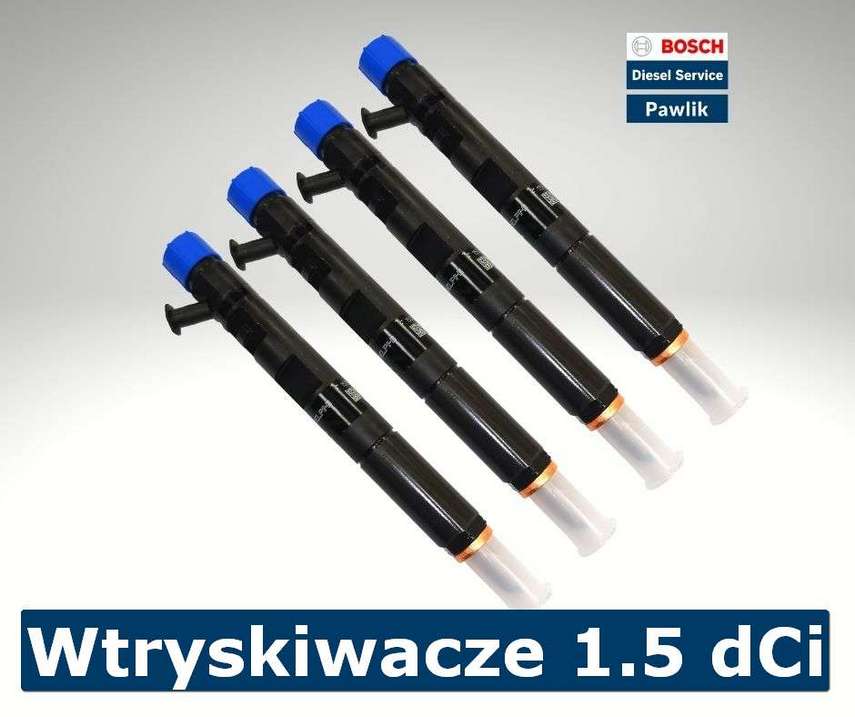 Wtryskiwacze 1.5 dCi Przykładowe wtryskiwacze Common Rail 1.5 dCi