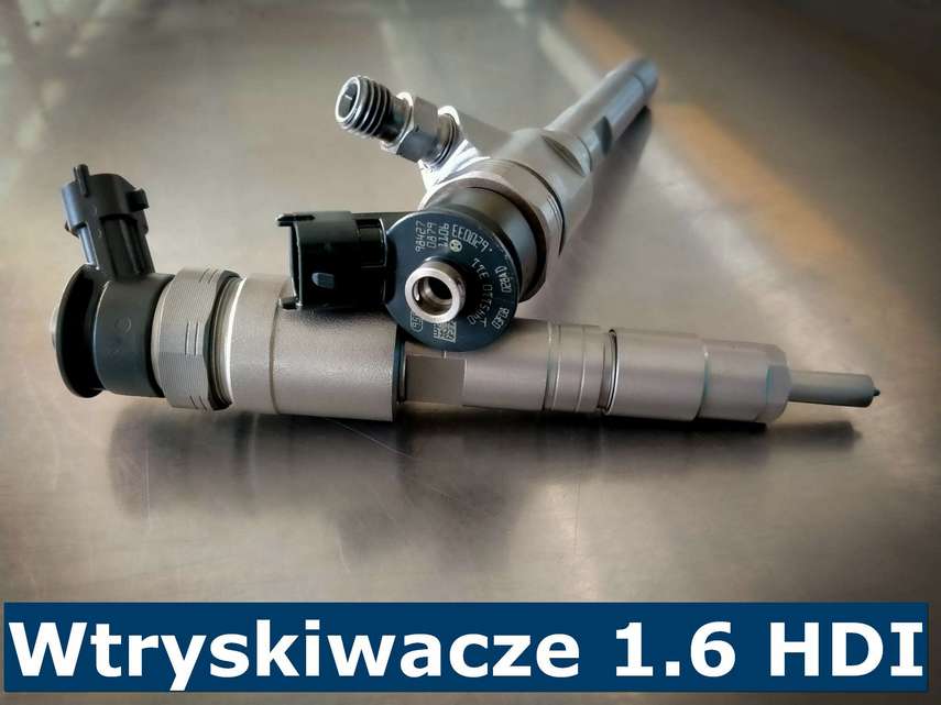 Wtryskiwacze 1.6 HDI Przykładowy wtryskiwacz Common Rail z silnika 1.6 HDI