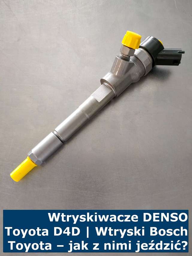 Wtryskiwacze DENSO Toyota D$D | Wtryski Bosch Toyota - jak z nimi jeździć? Toyota - wtryski Bosch czy wtryski Denso?