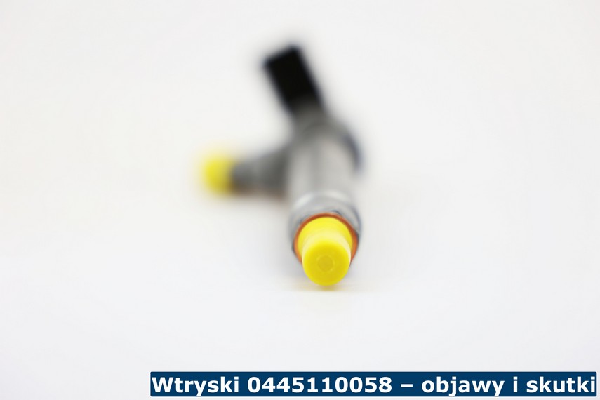 Wtryski 0445110058 – objawy i skutki Wtryski 0445110058 po naprawie