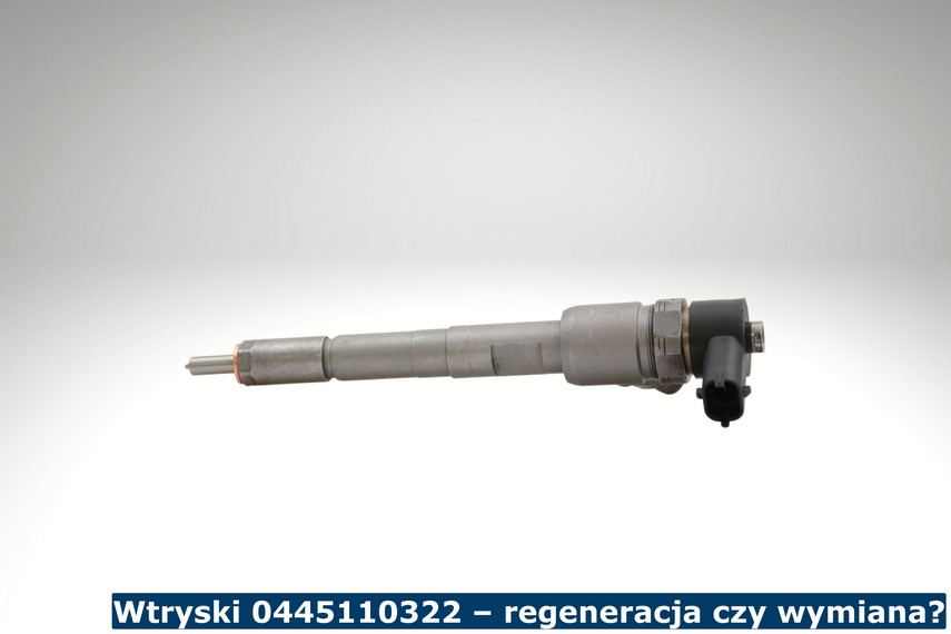 Wtryski 0445110322 – regeneracja czy wymiana? Wtryski 0445110322 po regeneracji