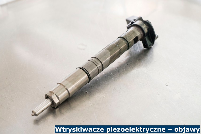 Wtryskiwacze piezoelektryczne – objawy Przykładowy wtryskiwacz piezoelektryczny