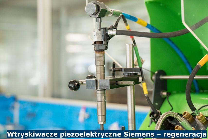 Wtryskiwacze piezoelektryczne Siemens – regeneracja Wtryskiwacz piezoelektryczny podczas regeneracji w naszym salonie