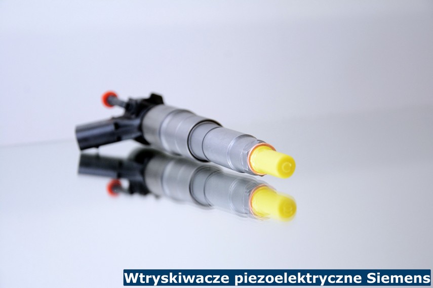 Wtryskiwacze piezoelektryczne Siemens Przykładowy wtryskiwacz piezoelektryczny Bosch