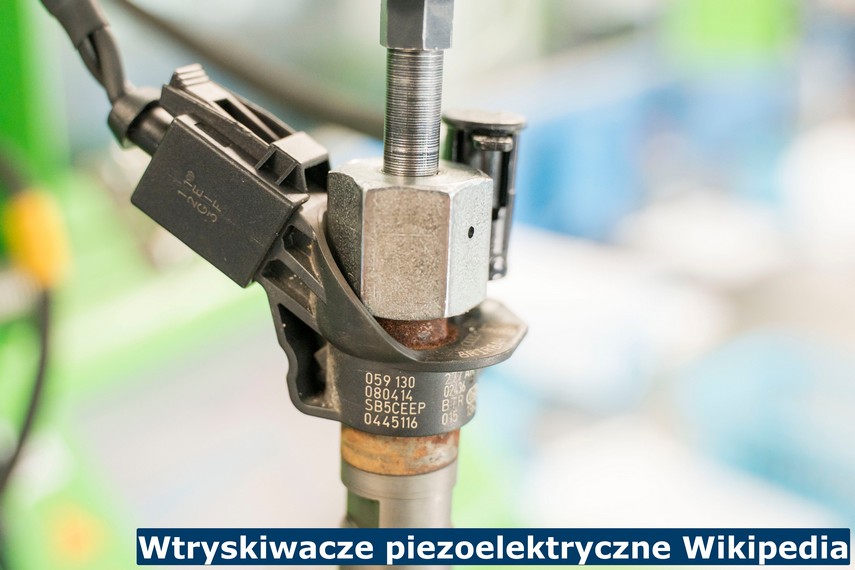 Wtryskiwacze piezoelektryczne Wikipedia Wtryskiwacz piezoelektryczny podczas regeneracji w naszym salonie