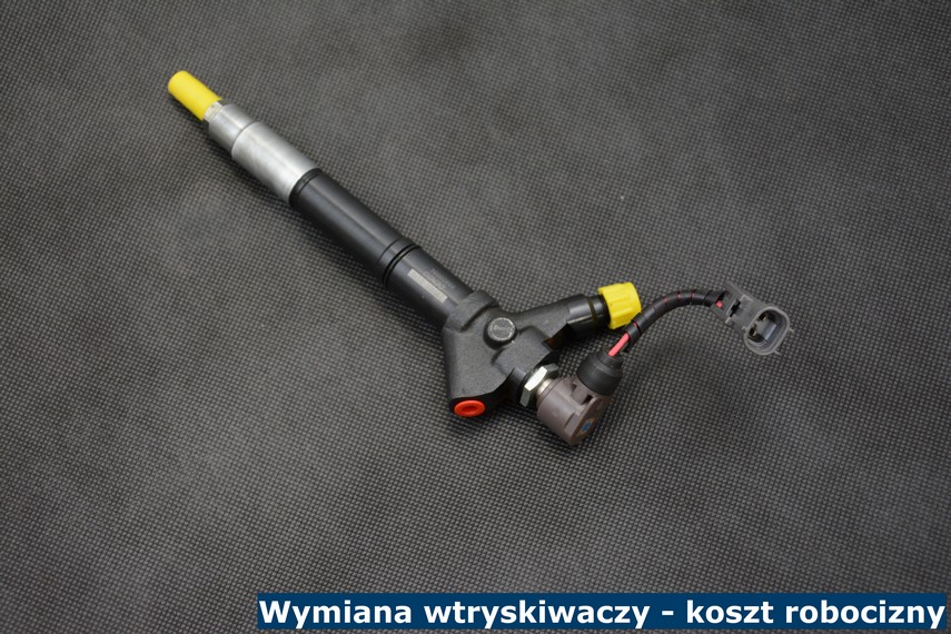 Wymiana wtryskiwaczy - koszt robocizny Wymiana wtryskiwaczy - koszt robocizny