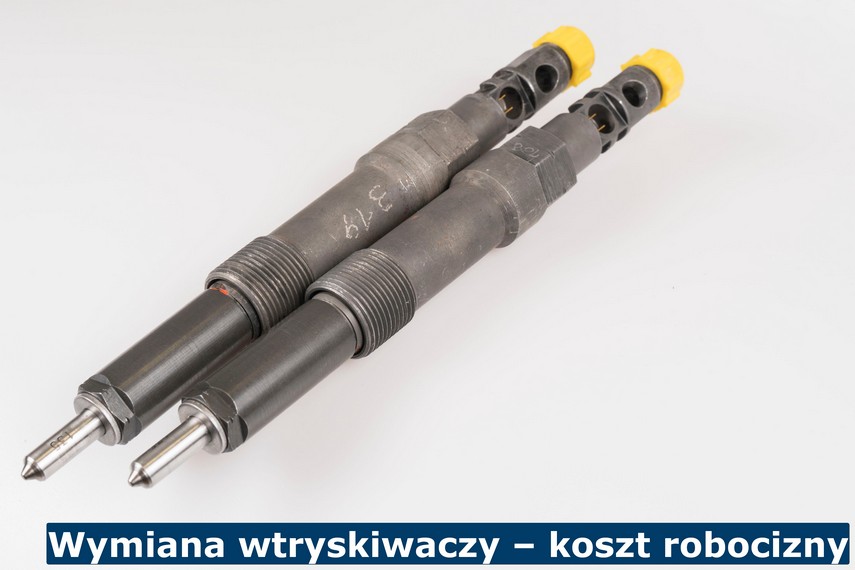 Wymiana wtryskiwaczy – koszt robocizny Przykładowe wtryskiwacze Delphi
